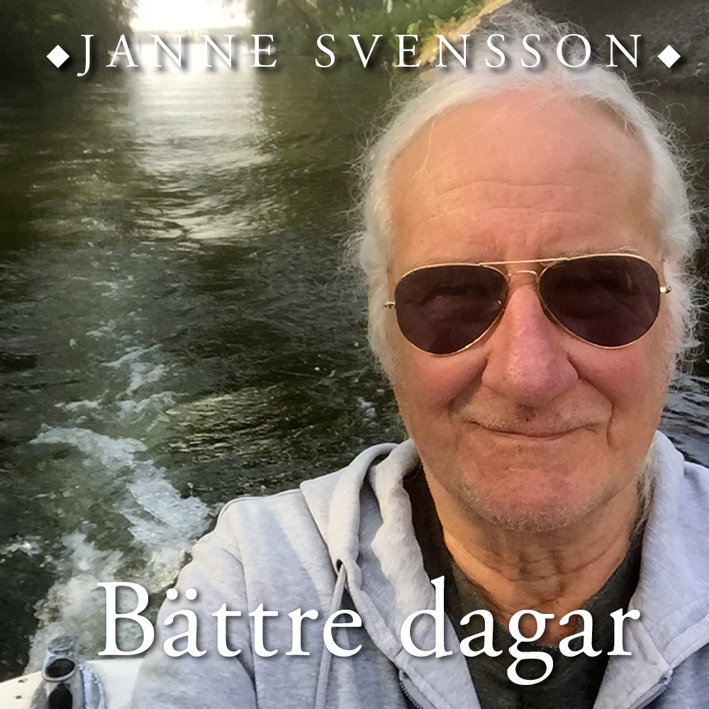 Omslagsbild till mitt senaste album "Bättre dagar".